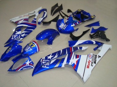 Discount 2008-2016 Blue White Fiat 27 Red Wudy Yamaha YZF R6 Motorcycle Fairings Kits UK