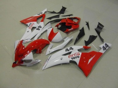 Discount 2008-2016 White Red Coca Cola Zero 44 Yamaha YZF R6 Motorcycle Replacement Fairings UK