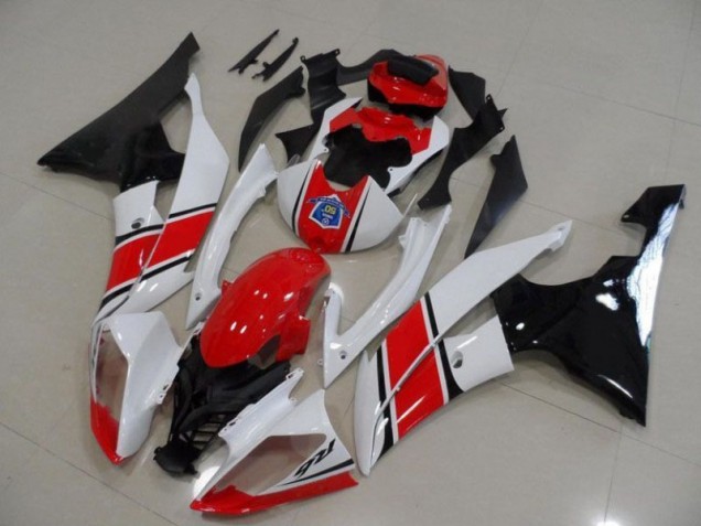 Discount 2008-2016 Red White Black Yamaha YZF R6 Motorcyle Fairings UK Discount 2008-2016 Red White Black Yamaha YZF R6 Motorcyle Fairings UK