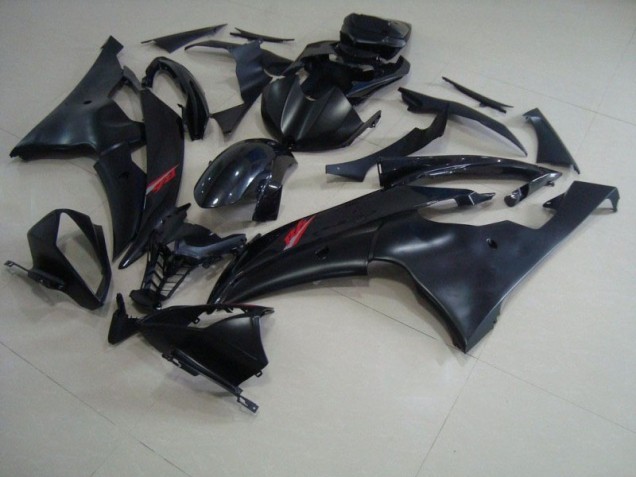 Discount 2008-2016 Matte Black Glossy Black Yamaha YZF R6 Motorcycle Fairings Kit UK Discount 2008-2016 Matte Black Glossy Black Yamaha YZF R6 Motorcycle Fairings Kit UK