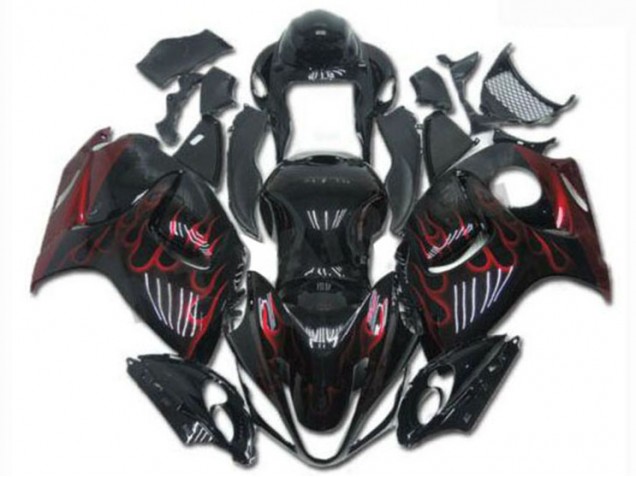 Discount 2008-2019 Black Red Suzuki Hayabusa GSXR1300 Motorcylce Fairings UK Discount 2008-2019 Black Red Suzuki Hayabusa GSXR1300 Motorcylce Fairings UK