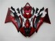 Discount 2008-2016 Red Black Yamaha YZF R6 Bike Fairing Kit UK