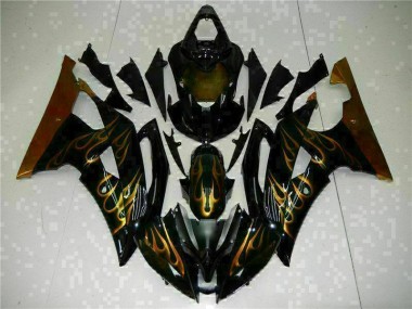 Discount 2008-2016 Black Yamaha YZF R6 Replacement Fairings UK