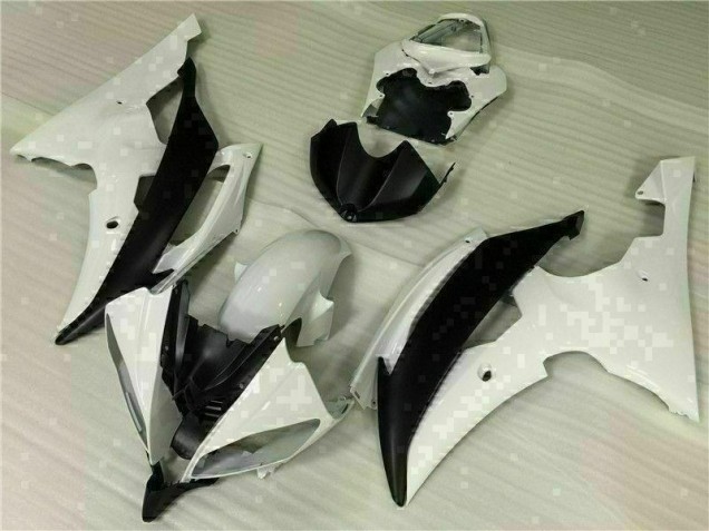 Discount 2008-2016 White Black Yamaha YZF R6 Motorcycle Fairings Kit UK Discount 2008-2016 White Black Yamaha YZF R6 Motorcycle Fairings Kit UK