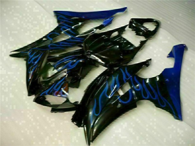 Discount 2008-2016 Blue Flame Black Yamaha YZF R6 Motorcylce Fairings UK Discount 2008-2016 Blue Flame Black Yamaha YZF R6 Motorcylce Fairings UK