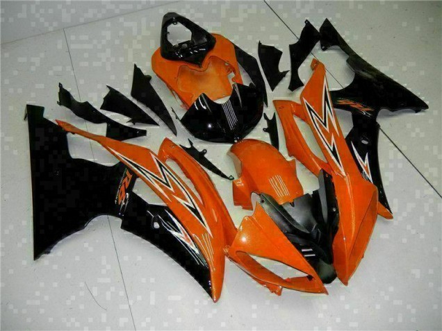 Discount 2008-2016 Orange Black Yamaha YZF R6 Motorcycle Fairings Kit UK Discount 2008-2016 Orange Black Yamaha YZF R6 Motorcycle Fairings Kit UK