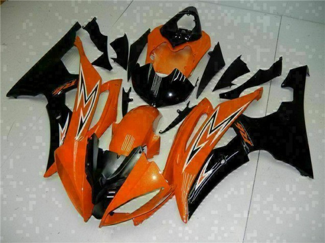 Discount 2008-2016 Orange Black Yamaha YZF R6 Motorcycle Fairings Kit UK Discount 2008-2016 Orange Black Yamaha YZF R6 Motorcycle Fairings Kit UK