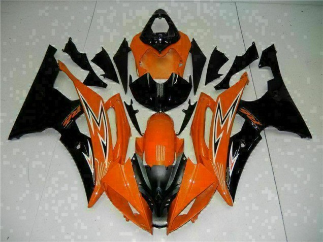 Discount 2008-2016 Orange Black Yamaha YZF R6 Motorcycle Fairings Kit UK Discount 2008-2016 Orange Black Yamaha YZF R6 Motorcycle Fairings Kit UK