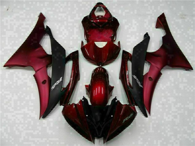Discount 2008-2016 Red Black Yamaha YZF R6 Motorcylce Fairings UK Discount 2008-2016 Red Black Yamaha YZF R6 Motorcylce Fairings UK