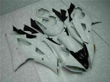 Discount 2008-2016 White Yamaha YZF R6 Motorcycle Fairing Kits UK