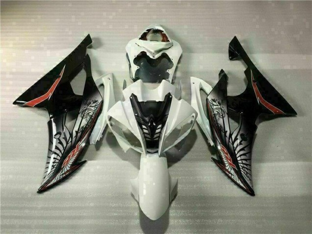 Discount 2008-2016 White Black Yamaha YZF R6 Bike Fairings UK Discount 2008-2016 White Black Yamaha YZF R6 Bike Fairings UK