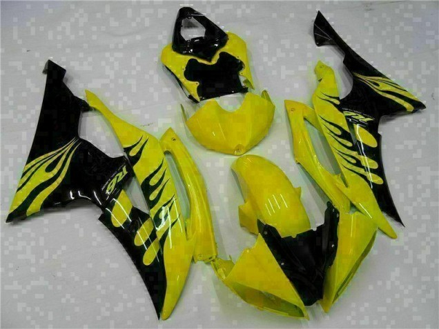 Discount 2008-2016 Yellow Black Yamaha YZF R6 Motorcycle Fairing Kits UK Discount 2008-2016 Yellow Black Yamaha YZF R6 Motorcycle Fairing Kits UK