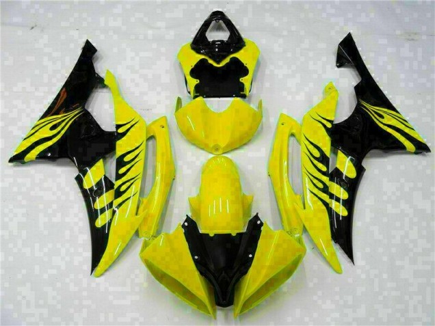 Discount 2008-2016 Yellow Yamaha YZF R6 Replacement Motorcycle Fairings UK Discount 2008-2016 Yellow Yamaha YZF R6 Replacement Motorcycle Fairings UK