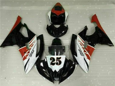Discount 2008-2016 White Black Yamaha YZF R6 Motor Fairings UK
