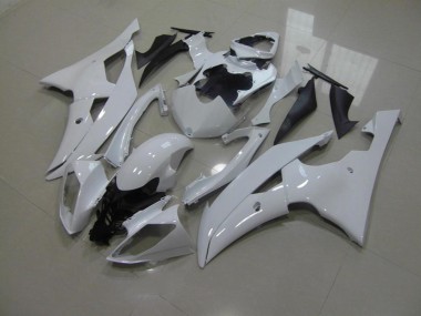 Discount 2008-2016 Pearl White No Decals Yamaha YZF R6 Motorbike Fairing UK