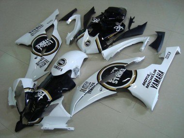 Discount 2008-2016 Black Lucky Strike Yamaha YZF R6 Motor Bike Fairings UK