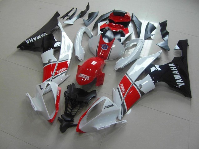 Discount 2008-2016 Red White Black Yamaha YZF R6 Motor Fairings UK Discount 2008-2016 Red White Black Yamaha YZF R6 Motor Fairings UK