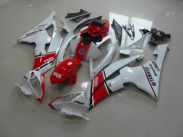 Discount 2008-2016 White Red OEM Style Yamaha YZF R6 Bike Fairings UK Discount 2008-2016 White Red OEM Style Yamaha YZF R6 Bike Fairings UK