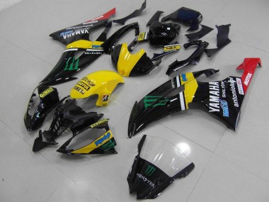 Discount 2008-2016 Yellow Monster Yamaha YZF R6 Bike Fairings UK