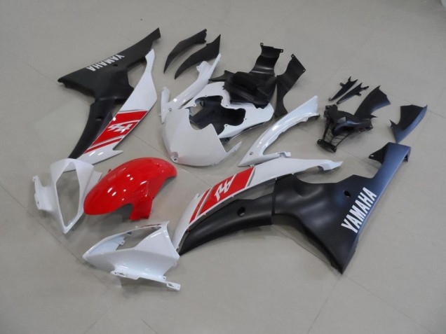Discount 2008-2016 White and Matte Black Yamaha YZF R6 Moto Fairings UK Discount 2008-2016 White and Matte Black Yamaha YZF R6 Moto Fairings UK