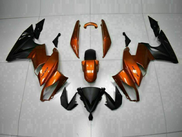 Discount 2009-2011 Orange Kawasaki EX650 Motorbike Fairing UK Discount 2009-2011 Orange Kawasaki EX650 Motorbike Fairing UK