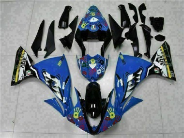 Discount 2009-2011 Blue Yamaha YZF R1 Bike Fairings UK