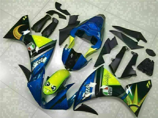 Discount 2009-2011 Blue Yamaha YZF R1 Replacement Motorcycle Fairings UK Discount 2009-2011 Blue Yamaha YZF R1 Replacement Motorcycle Fairings UK