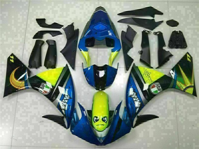 Discount 2009-2011 Blue Yamaha YZF R1 Replacement Motorcycle Fairings UK Discount 2009-2011 Blue Yamaha YZF R1 Replacement Motorcycle Fairings UK