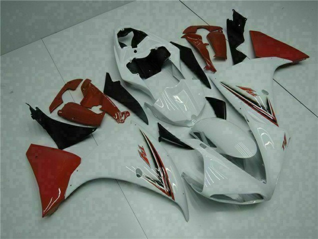Discount 2009-2011 White Red Yamaha YZF R1 Bike Fairing Kit UK Discount 2009-2011 White Red Yamaha YZF R1 Bike Fairing Kit UK