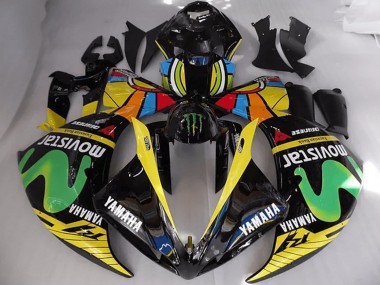 Discount 2009-2011 Rossi Moviestar Yamaha YZF R1 Bike Fairing Kit UK