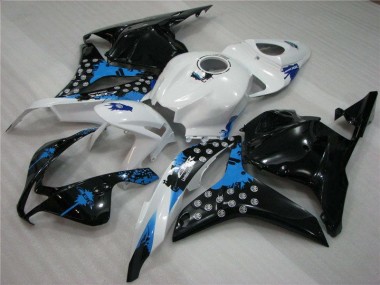 Discount 2009-2012 Black White Blue Honda CBR600RR Motor Fairings UK