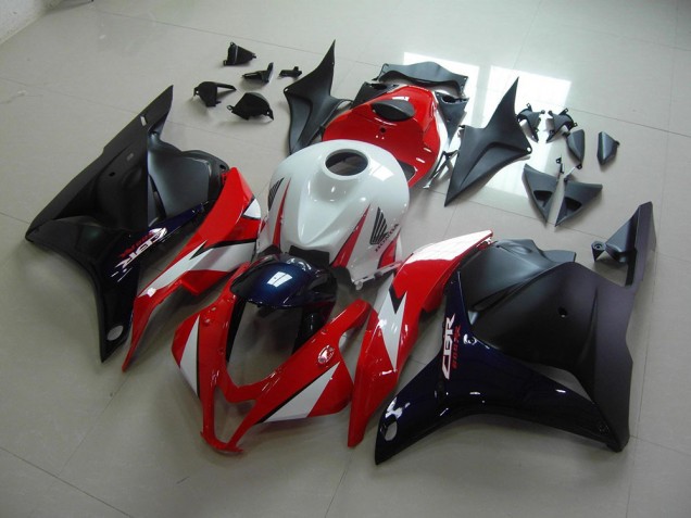 Discount 2009-2012 Red Dark Blue Honda CBR600RR Bike Fairing Kit UK