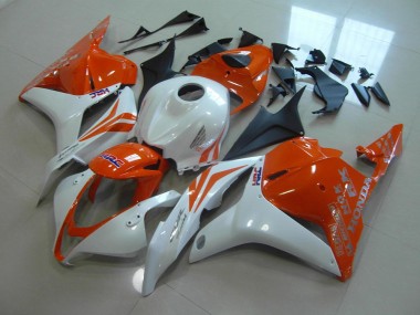 Discount 2009-2012 Orange Pearl White Honda CBR600RR Motorcycle Replacement Fairings UK