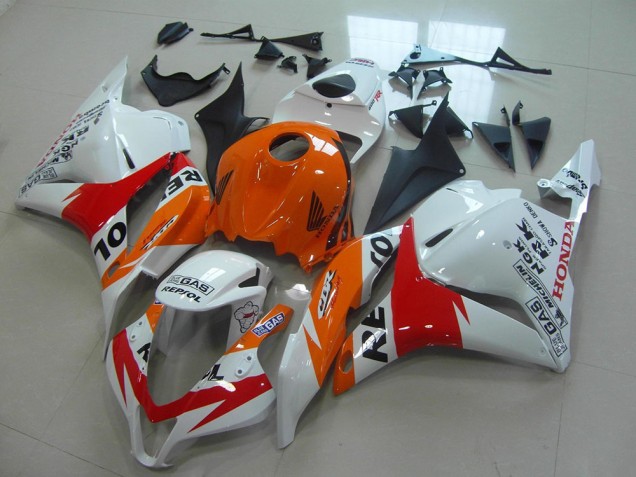 Discount 2009-2012 White New Repsol Honda CBR600RR Replacement Motorcycle Fairings UK Discount 2009-2012 White New Repsol Honda CBR600RR Replacement Motorcycle Fairings UK