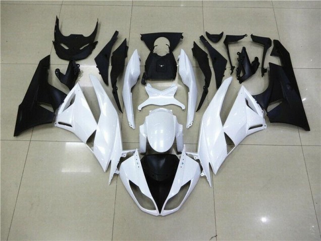 Discount 2009-2012 White Kawasaki ZX6R Motorcyle Fairings UK Discount 2009-2012 White Kawasaki ZX6R Motorcyle Fairings UK