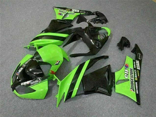 Discount 2009-2012 Black Green 3M Touch4 Kawasaki ZX6R Motorbike Fairing UK Discount 2009-2012 Black Green 3M Touch4 Kawasaki ZX6R Motorbike Fairing UK