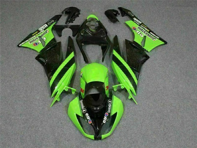 Discount 2009-2012 Black Green 3M Touch4 Kawasaki ZX6R Motorbike Fairing UK Discount 2009-2012 Black Green 3M Touch4 Kawasaki ZX6R Motorbike Fairing UK