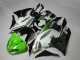 Discount 2009-2012 Green Black White 25 Kawasaki ZX6R Bike Fairings UK Discount 2009-2012 Green Black White 25 Kawasaki ZX6R Bike Fairings UK