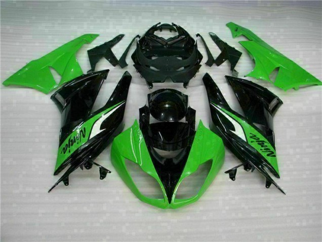 Discount 2009-2012 Black Green Kawasaki ZX6R Bike Fairing Kit UK Discount 2009-2012 Black Green Kawasaki ZX6R Bike Fairing Kit UK