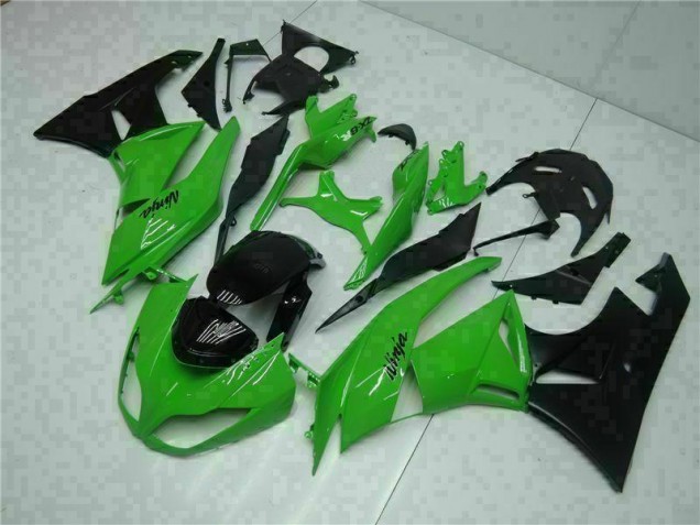 Discount 2009-2012 Black Green Kawasaki ZX6R Motorcycle Bodywork UK Discount 2009-2012 Black Green Kawasaki ZX6R Motorcycle Bodywork UK