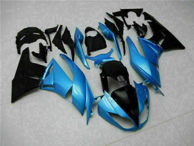 Discount 2009-2012 Blue Black Kawasaki ZX6R Motorcyle Fairings UK Discount 2009-2012 Blue Black Kawasaki ZX6R Motorcyle Fairings UK