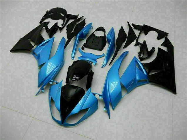 Discount 2009-2012 Blue Black Kawasaki ZX6R Motorcyle Fairings UK Discount 2009-2012 Blue Black Kawasaki ZX6R Motorcyle Fairings UK