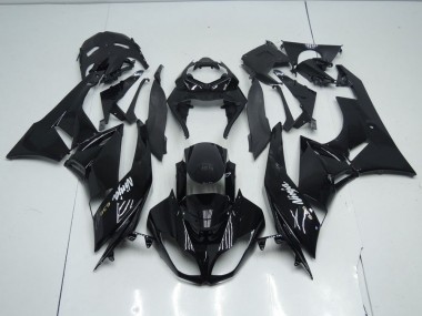 Discount 2009-2012 Black OEM Style Kawasaki ZX6R Motor Bike Fairings UK