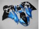 Discount 2009-2012 Blue Black Kawasaki ZX6R Motorcycle Fairing Kit UK