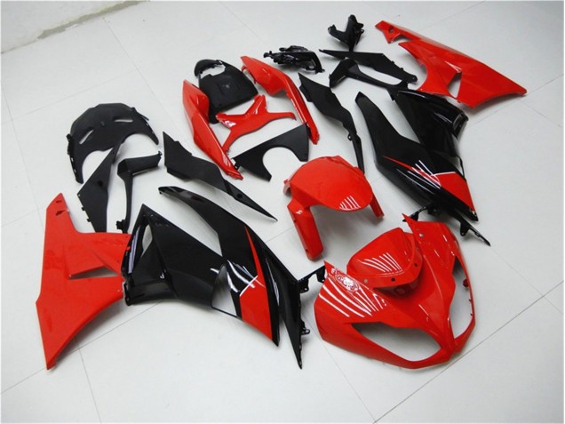 Discount 2009-2012 Red Black Kawasaki ZX6R Bike Fairings UK Discount 2009-2012 Red Black Kawasaki ZX6R Bike Fairings UK