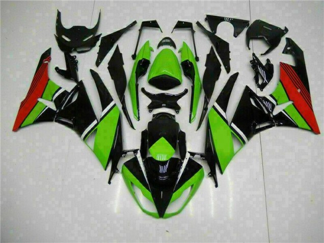 Discount 2009-2012 Black Green Red Kawasaki ZX6R Bike Fairing Kit UK Discount 2009-2012 Black Green Red Kawasaki ZX6R Bike Fairing Kit UK