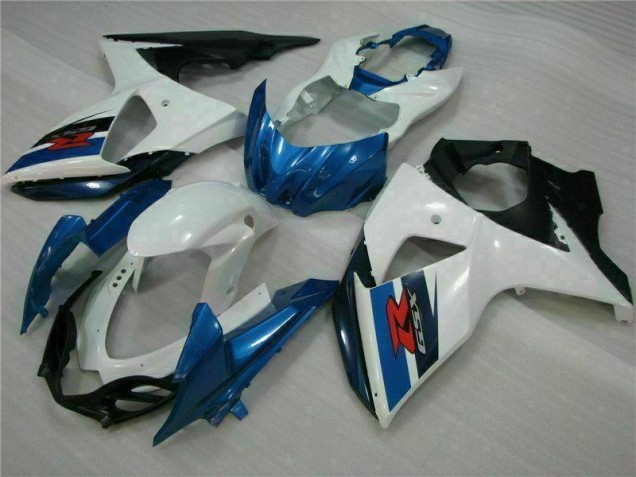 Discount 2009-2016 Blue White Suzuki GSXR1000 Motorcycle Fairings Kits UK Discount 2009-2016 Blue White Suzuki GSXR1000 Motorcycle Fairings Kits UK