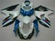 Discount 2009-2016 Blue White Suzuki GSXR1000 Motorcycle Fairings Kits UK Discount 2009-2016 Blue White Suzuki GSXR1000 Motorcycle Fairings Kits UK