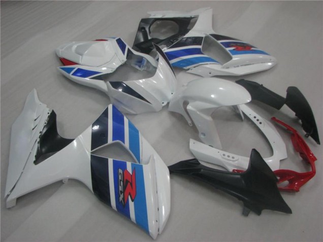Discount 2009-2016 White Blue Suzuki GSXR1000 Replacement Fairings UK Discount 2009-2016 White Blue Suzuki GSXR1000 Replacement Fairings UK