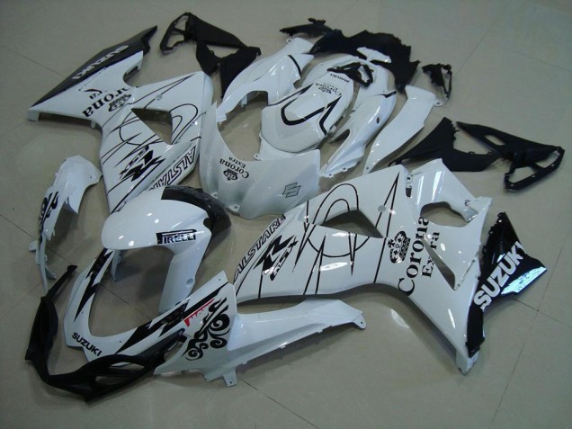 Discount 2009-2016 White Corona Suzuki GSXR 1000 K9 Motorcylce Fairings UK Discount 2009-2016 White Corona Suzuki GSXR 1000 K9 Motorcylce Fairings UK